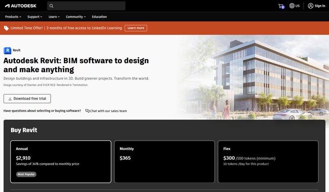 Home page Revit