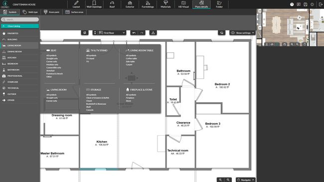UI Cedreo - Add symbols from plans details step 02