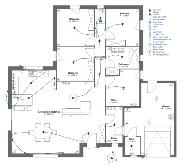 electrical plan example