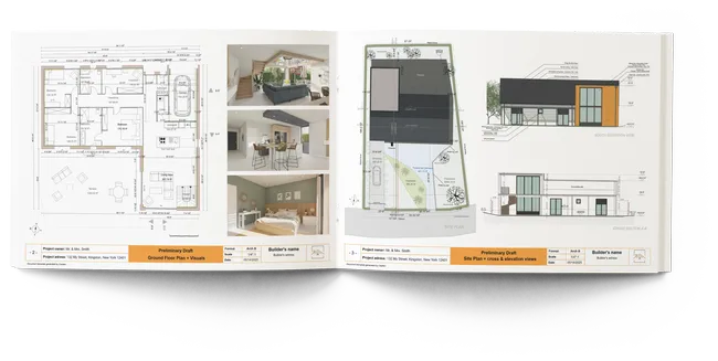 Example of a presentation document designed with Cedreo